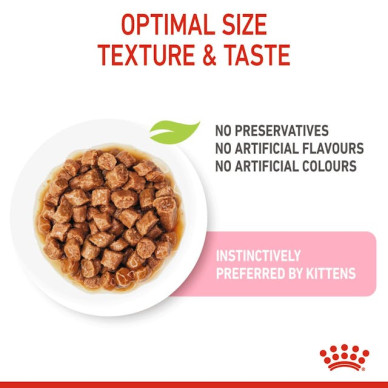 Royal Canin Kitten Sterilised – Hrană Umedă pentru Pisici Tinere Sterilizate, în Sos, 85 g